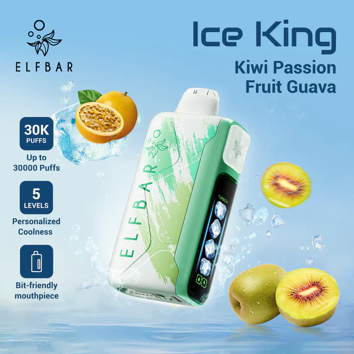 Elf Bar ICE KING – Kiwi Passion Fruit Guava