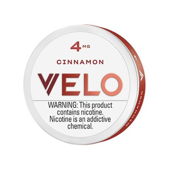 VELO Cinnamon Nicotine Pouches (Single Can) 4mg