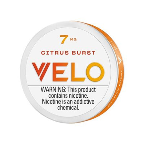 VELO Citrus Burst Nicotine Pouches (Single Can) 4mg