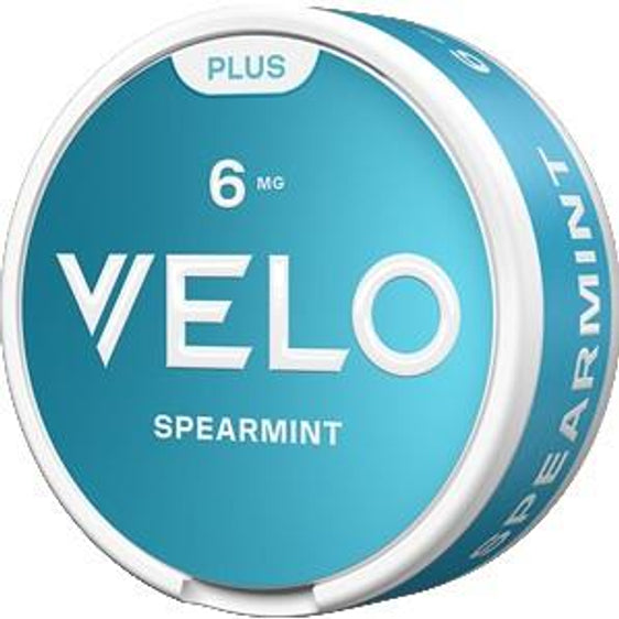 VELO Plus Spearmint Nicotine Pouches (Single Can) 6mg