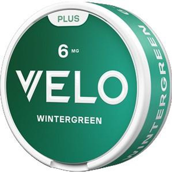 VELO Plus Wintergreen Nicotine Pouches (Single Can) 3mg